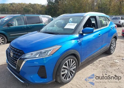 2022 Nissan Kicks Sv Xtronic Cvt из США, поврежденный, VIN 3N1CP5CV0NL504994